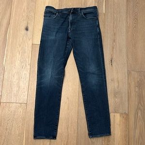 Men’s Madewell Athletic Slim dark Blue Jeans 32x32